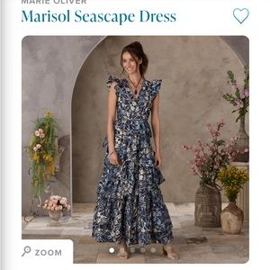 MARIE OLIVER Marisol Seascape Dress (Sundance Catalogue). Size 4. New w/o tags